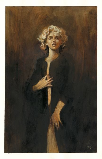 * Christian DE METTER (Né en 1968)
Marilyn Monroe

