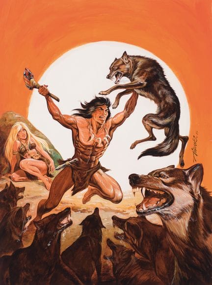 Édouard AIDANS (1930-2018)
Tounga - Des loups et d