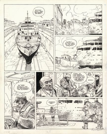 Enki BILAL (né en 1951)
Le vaisseau de Pierre
Encr