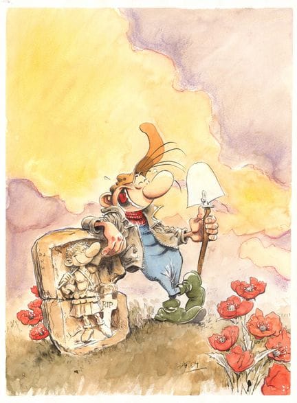Marc HARDY (né en 1952)
Pierre Tombal
Encres de co