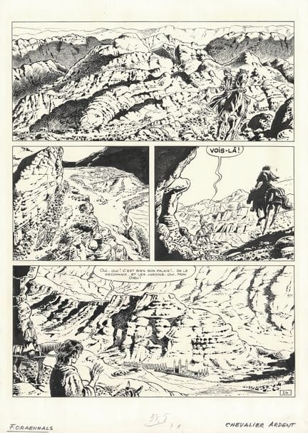 François CRAENHALS (1926-2004)
Chevalier Ardent - 