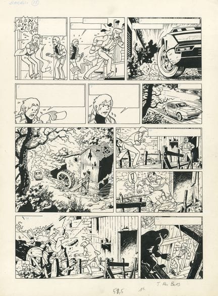 Bob DE MOOR (1925-1992)
Barelli et le Bouddha boud
