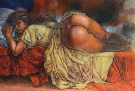 Paolo Eleuteri SERPIERI (né en 1944)
Volupté
Acryl