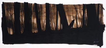 Christophe CHABOUTÉ (né en 1967)
Loup
Encre de Chi