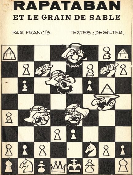 FRANCIS (1937-1994)
Rapataban et le grain de sable