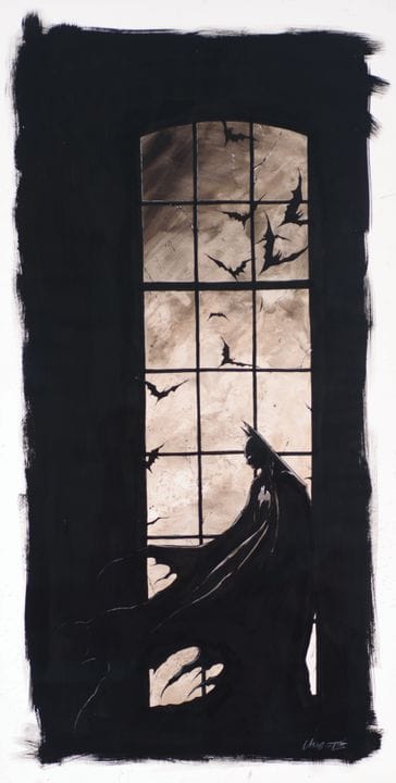 Christophe CHABOUTÉ (né en 1967)
Batman
Encre de C