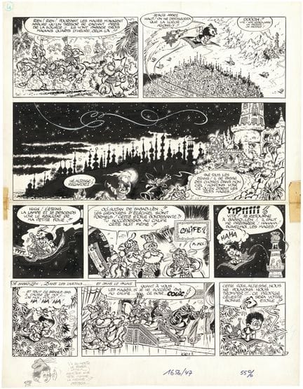 KIKO (1936-2006)
Foufi - Le petit fou filant
Encre