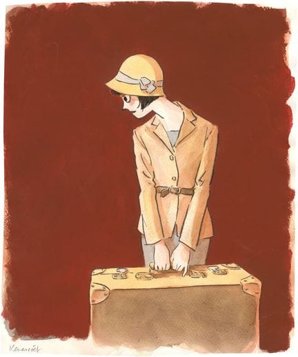 KERASCOËT Miss Patouche
Encres de couverture sur p