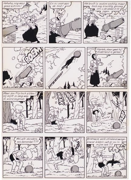 Jef NYS (1927-2009)
Jommeke - De koningin van Onde