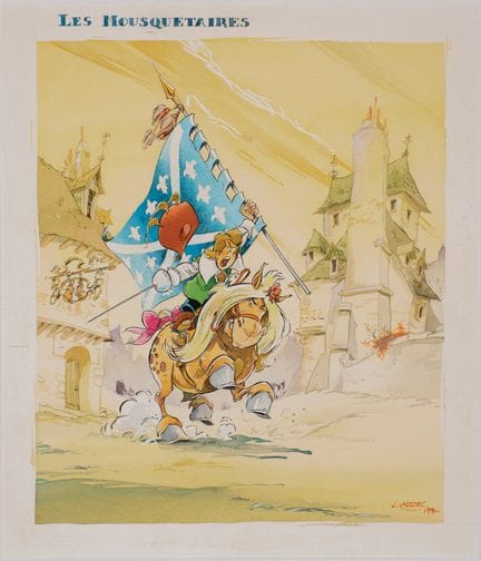MAZEL (1931-2024)
Les Mousquetaires (Câline et Cal