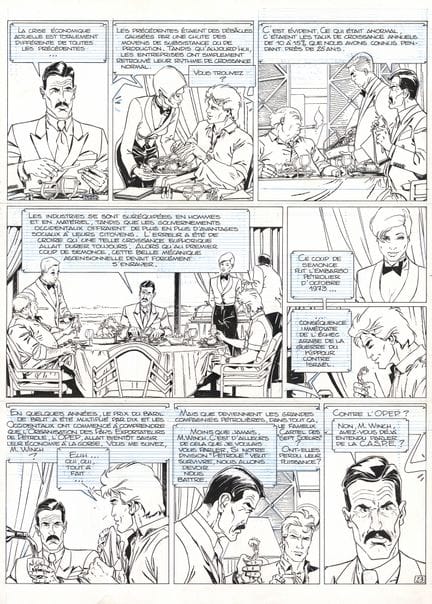 Philippe FRANCQ (né en 1961)
Largo Winch - Voir Ve