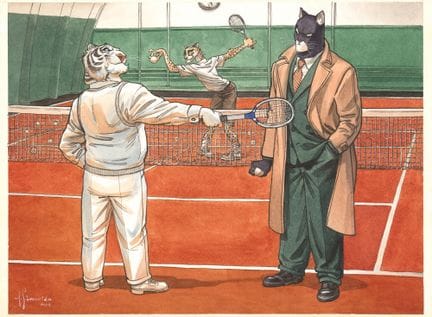 Juanjo GUARNIDO (né en 1967)
Blacksad
Encres de co
