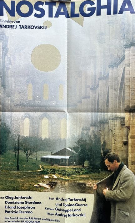 NOSTALGHIA Andrej Tarkovski 1983 50 x 84 cm Schwei