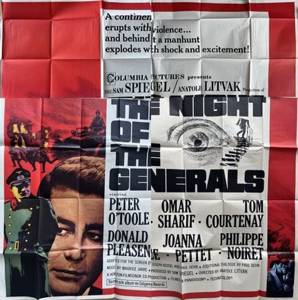 THE NIGHT OF THE GENERALS Anatole Litvak 1967 205 