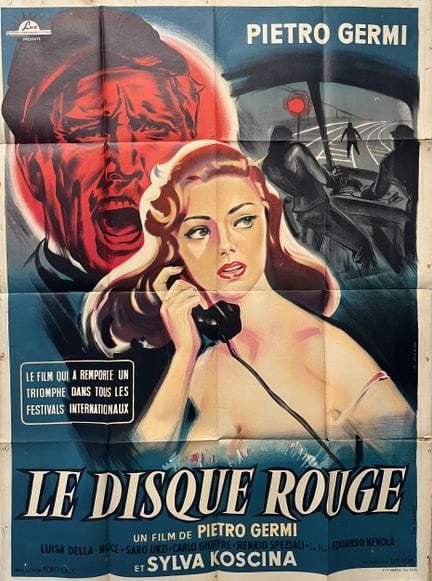 DIE ROTE SCHEIBE / IL FERROVIERE Pietro Germi 1956