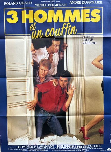 DREI MÄNNER UND EIN KORB Coline Serreau 1985 120 x