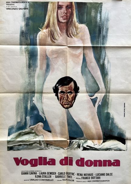 VOGLIA DI DONNA Franco Bottari 1978 100 x 140 cm I