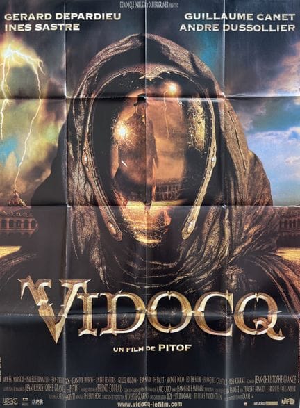 VIDOCQ Pitof 2001 120 x 160 cm Französisches Plaka