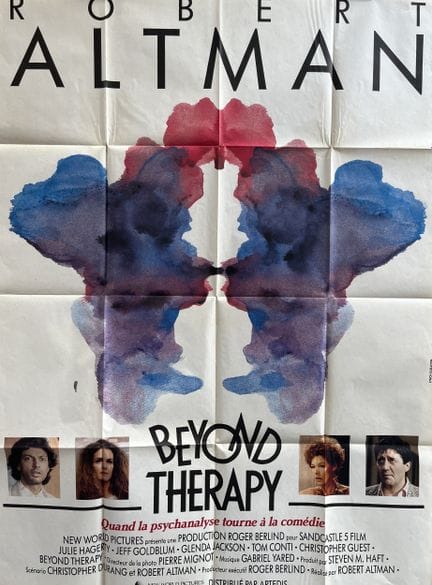 BEYOND THERAPY Robert Altman 1987 120 x 160 cm Fra