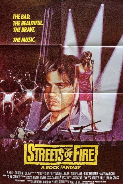 STREETS OF FIRE Walter Hill 1984 69 x 104 cm (US 1