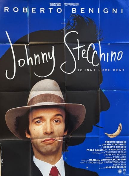 JOHNNY STECCHINO Roberto Benigni 1991 120 x 160 cm