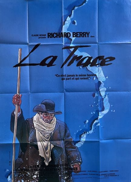 „LA TRACE“ von Bernard Favre, 1983, 120 x 160 cm, 