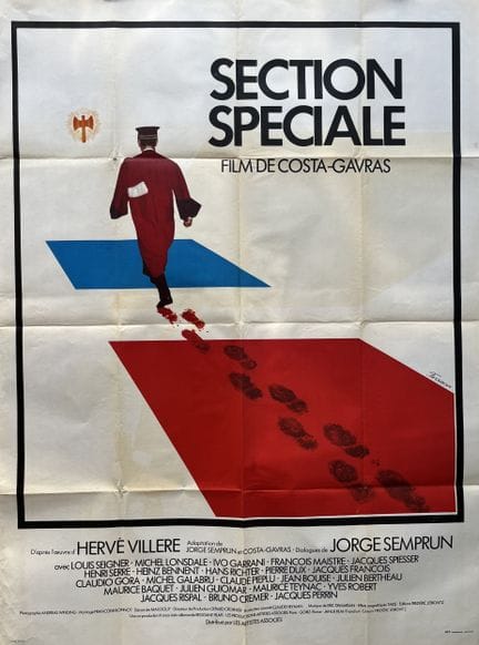 SPECIAL SECTION: Costa Gavras, 1975, 120x160 cm, F