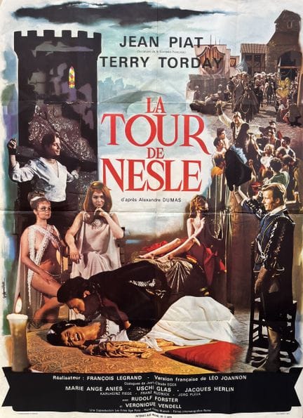 LA TOUR DE NESLE by François Legrand, 1968, 120x16