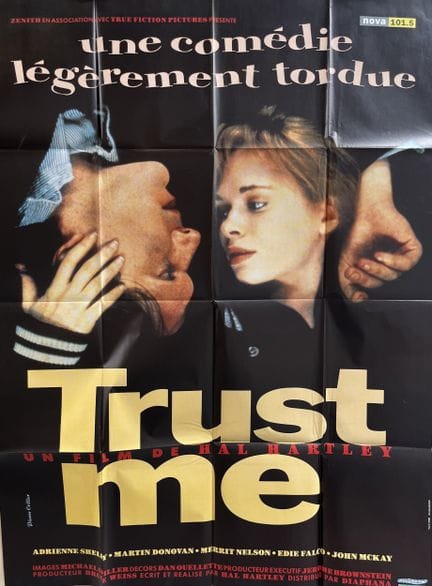 TRUST ME Hal Hartley 1990 120 x 160 cm Französisch