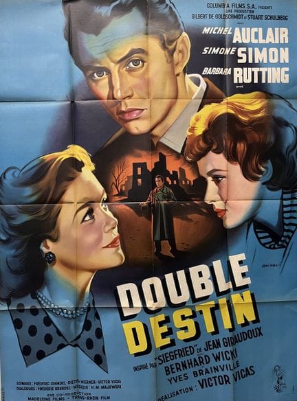 DOUBLE DESTIN / DAS ZWEITE LEBEN Victor Vicas 1954