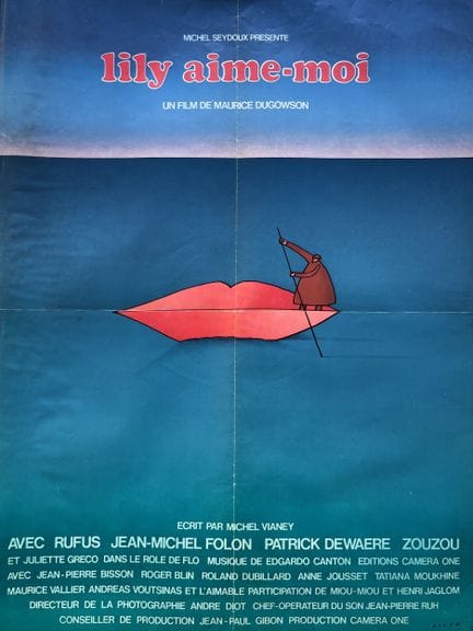 LILY LOVES ME by Maurice Dugowson, 1975, 60x80 cm,