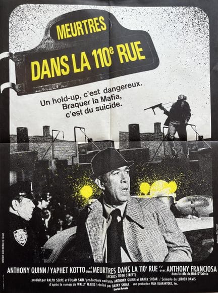 MORD IN DER 110. STRASSE / ACROSS 110TH STREET Bar