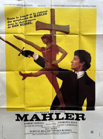 MAHLER Ken Russell 1974 120 x 160 cm Französisches