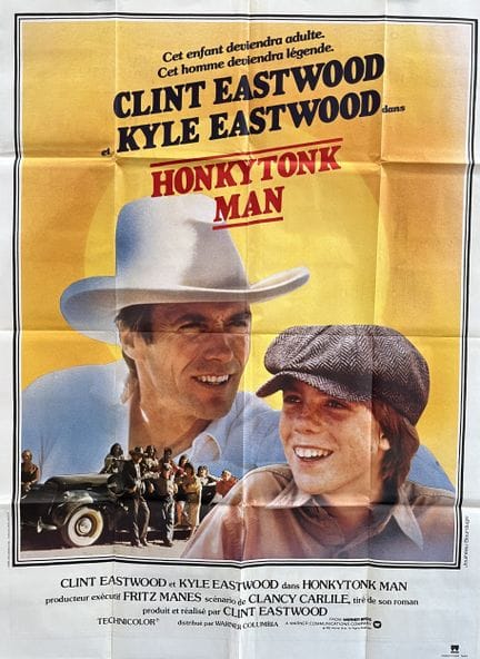 HONKY TONK MAN Clint Eastwood 1982 120 x 160 cm Fr
