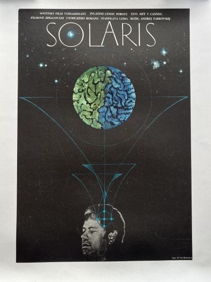 SOLARIS / SOLYARIS Andrei Tarkosky 1972 36 x 50 cm