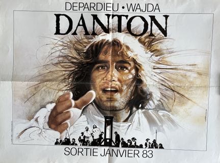 DANTON Andrzej Wajda 1983 80 x 60 cm Französisches