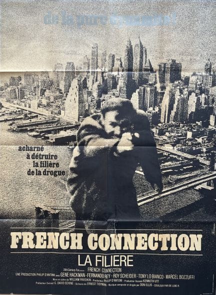 FRENCH CONNECTION William Friedkin 1971 120x160cm 