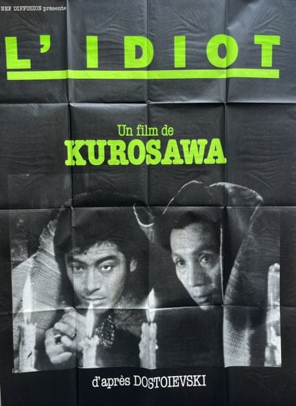 DER IDIOT / HAKUCHI Akira Kurosawa 1951 120 x 160 