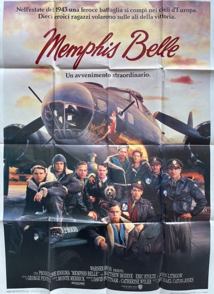 MEMPHIS BELLE Michael Caton-Jones 1991 100 x 140 c