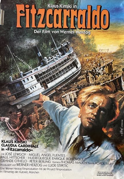 FITZCARRALDO Werner Herzog 1982 60 x 84 cm Deutsch