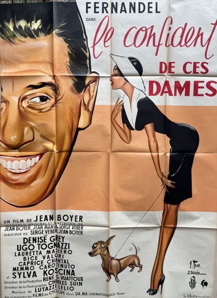 DER VERTRAUENSMANN DIESER DAMEN Jean Boyer 1959 12