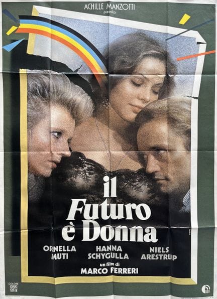 IL FUTURO E DONNA Marco Ferreri 1984 100 x 140 cm 
