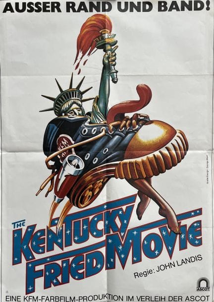 THE KENTUCKY FRIED MOVIE John Landis 1977 60 x 84 