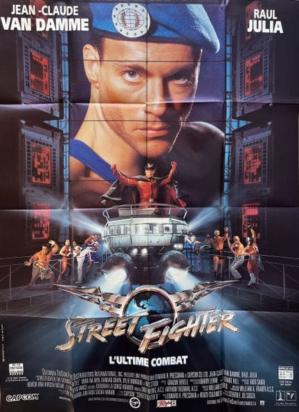 STREET FIGHTER Steven De Souza 1994 120 x 160 cm F