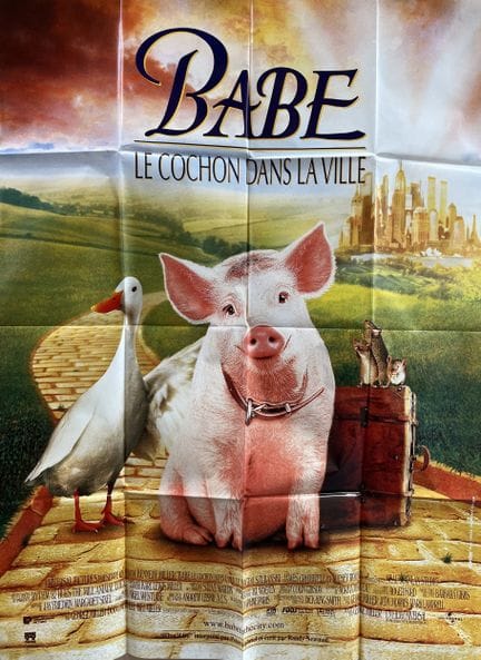 BABE George Miller 1998 120 x 160 cm Französisches