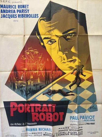 PORTRAIT ROBOT Paul Paviot 1962 120 x 160 cm Franz