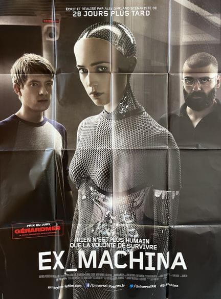 EX-MACHINA Alex Garland 2014 120 x 160 cm Französi