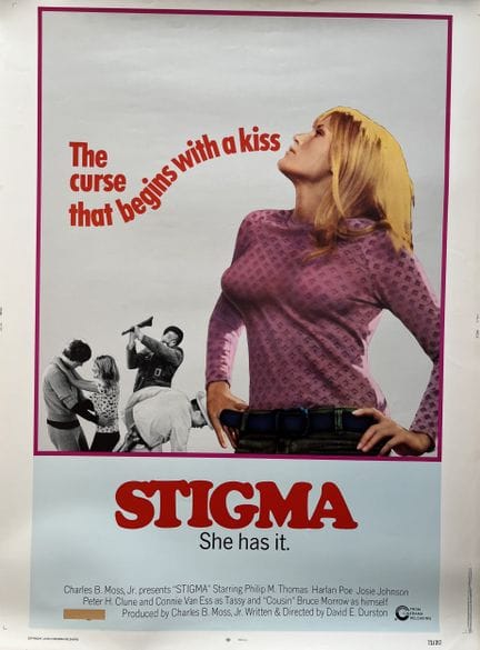 STIGMA David E. Durston 1972 76 x 100 cm (US Jumbo