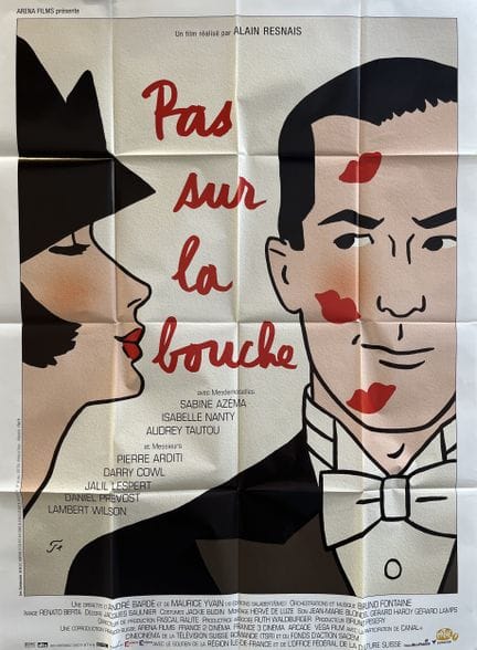 „PAS SUR LA BOUCHE“ Alain Resnais 2003 120 x 160 c