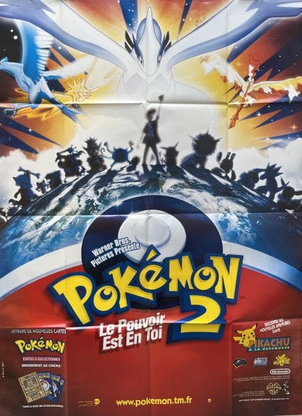 POKEMON 2 Kunihiko Yuyama 1999 120 x 160 cm Franzö